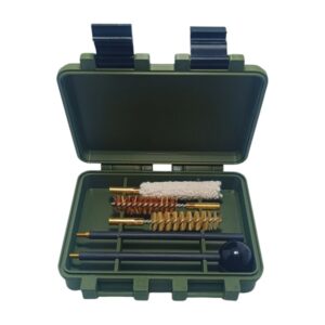 Čistilni set za kratkocevno orožje 10 mm - zelen