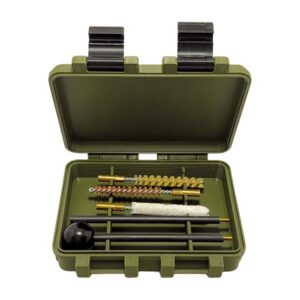 Čistilni set za kratkocevno orožje 6 mm - zelen